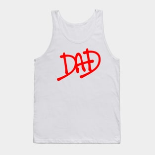 DAD - Dads Birthday / Fathers Day Tank Top
